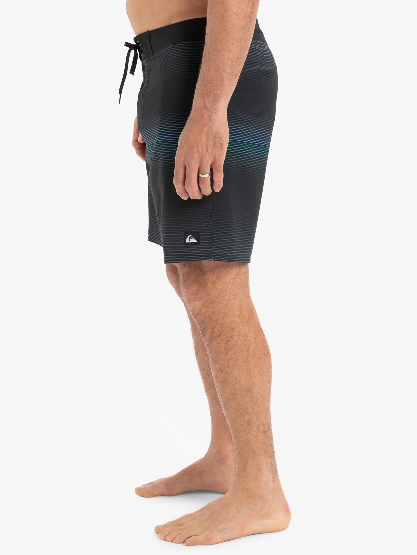Costume Uomo Quiksilver Surfsilk Straight Leg 18” – Nero/Blu